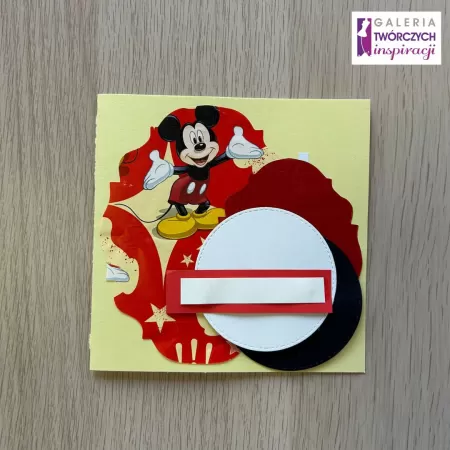 Mickay - Kartka 13,5 x 13,5 cm